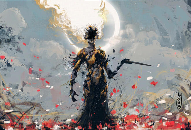 The Paintress from Clair Obscure